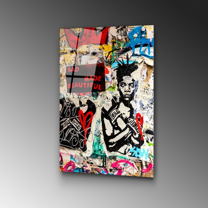 Wallity Cuadro Decorativo Banksy UV-495 45 x 65 cm